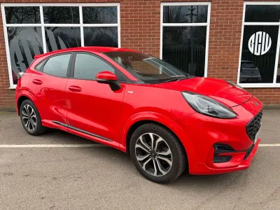 Używany Ford Puma ST-Line 125 KM (91 kW) 2020 Czerwony SUV