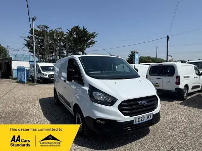 Used Ford Transit Custom 130 HP (95 kW) 2022 White Van