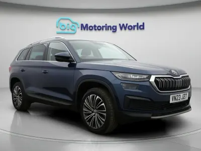 Used Skoda Kodiaq SE L Executive 150 HP (110 kW) 2023 Blue SUV