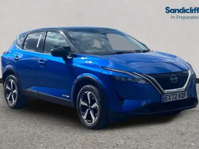 Used Nissan Qashqai N-Connecta 190 HP (139 kW) 2022 Blue SUV