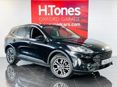 Used Ford Kuga Titanium 120 HP (88 kW) 2020 Black SUV