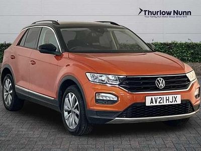 Orange Used 2021 VW T-Roc Design SUV | £14,990 (Good price)