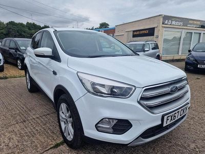 Used Ford Kuga Zetec 150 HP (110 kW) 2017 White SUV