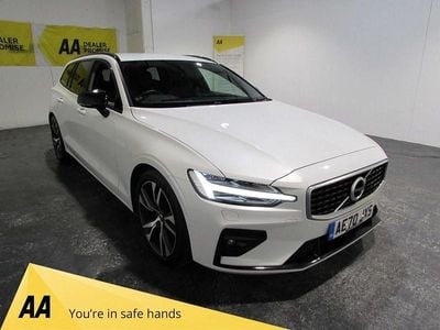 White Used 2020 Volvo V60 R-Design Estate | £17,500 (Fair price)