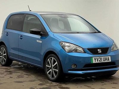Chester blue with black roof Used 2021 Seat Mii Electric Hatchback | £9,461 (A bit pricey)