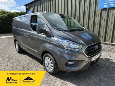 Used Ford Transit Custom Limited 130 HP (95 kW) 2022 Grey Van