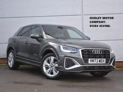 Used Audi Q2 S-Line 150 HP (110 kW) 2023 Daytona grey SUV