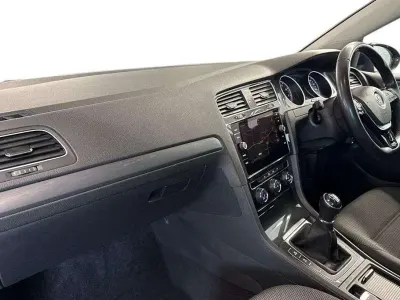 Used VW Golf VII Match 150 HP (110 kW) 2019 Blue Hatchback