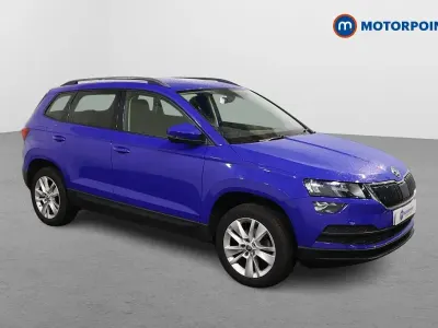 Używany Skoda Karoq SE Technology 2021 Niebieski SUV