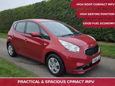 Used Kia Venga Air 90 HP (66 kW) 2016 Red Hatchback