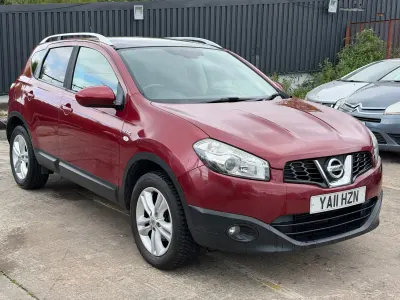 Begagnad Nissan Qashqai N-TEC 110 HK (80 kW) 2011 Röd SUV