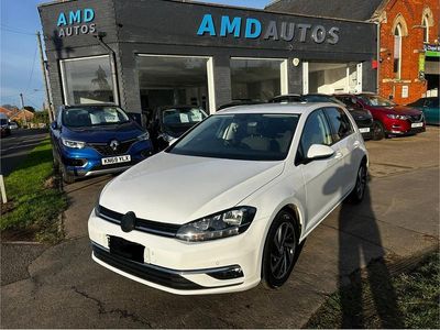 White Used 2019 VW Golf VII Match Hatchback | £10,495 (Fair price)