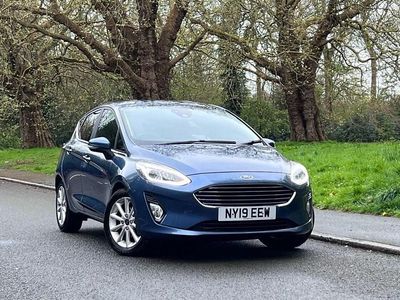Used Ford Fiesta Titanium X 100 HP (73 kW) 2019 Blue Hatchback