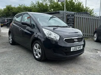 Used Kia Venga 2012 Black Hatchback