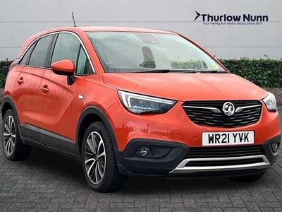 Orange Used 2021 Vauxhall Crossland X Elite SUV | £10,400 (Fair price)