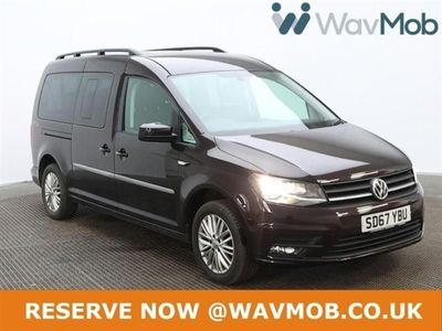 used VW Caddy Maxi 5 Seat Auto Wheelchair Accessible Disabled Access Ramp Car MPV