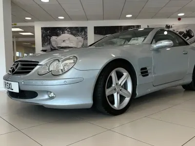 Used Mercedes SL500 2020 Silver Cabriolet