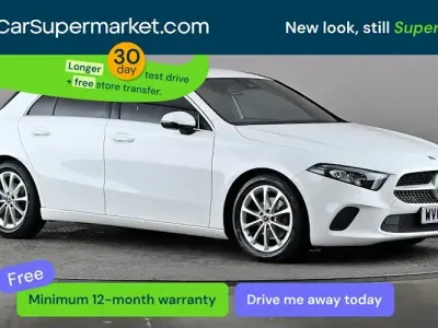 Begagnad Mercedes A180 116 HK (85 kW) 2019 Vit Halvkombi