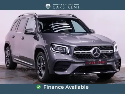 Begagnad Mercedes GLB220 AMG Line Premium 190 HK (139 kW) 2022 Grå SUV