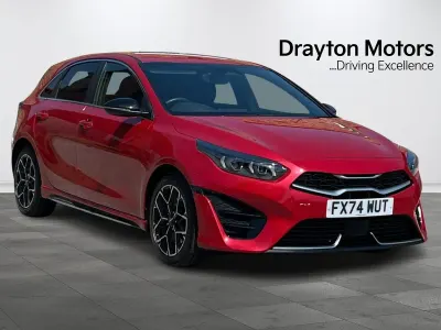 Used Kia Ceed GT GT-Line 138 HP (101 kW) 2024 Red Hatchback