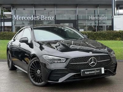 Used Mercedes CLA200 AMG Line Premium Plus 161 HP (118 kW) 2023 Black Coupe
