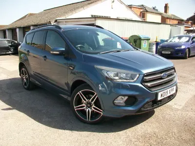 Used Ford Kuga ST-Line 150 HP (110 kW) 2019 Blue SUV