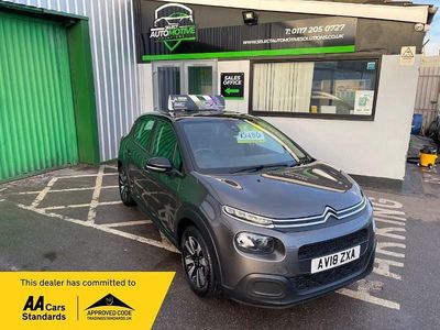 Used Citroën C3 Feel 68 HP (50 kW) 2018 Grey Hatchback