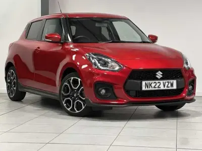 Used Suzuki Swift Sport 129 HP (94 kW) 2022 Burning red metallic Hatchback