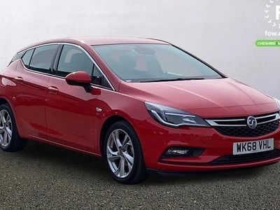 Used Vauxhall Astra Active 150 HP (110 kW) 2018 Red Hatchback