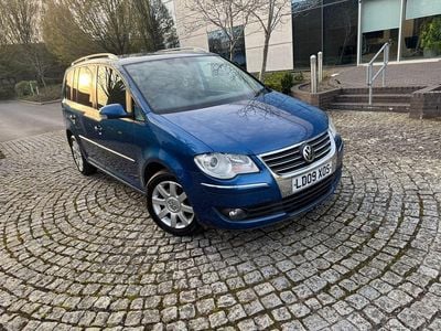 Used VW Touran Sportline 2009 Blue MPV