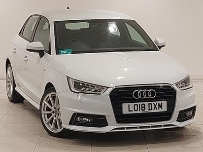 Used Audi A1 S-Line 95 HP (69 kW) 2018 White Hatchback