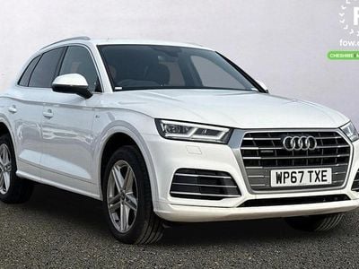 Used Audi Q5 S-Line 190 HP (139 kW) 2017 White SUV