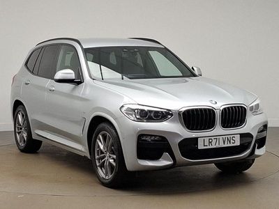 Used BMW X3 M Sport 190 HP (139 kW) 2021 Silver SUV