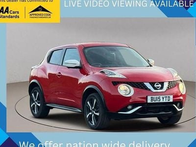 Red Used 2015 Nissan Juke Tekna SUV | £5,195 (Fair price)
