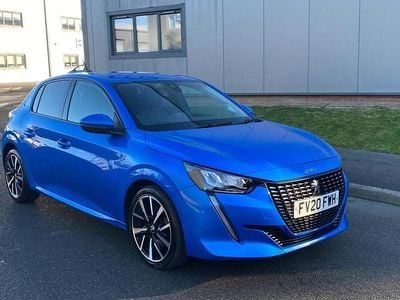 Blue Used 2020 Peugeot 208 Allure Hatchback | £10,000 (Fair price)