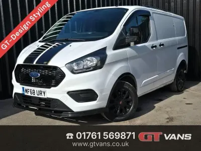 Begagnad Ford Transit Custom 130 HK (95 kW) 2018 Vit Van