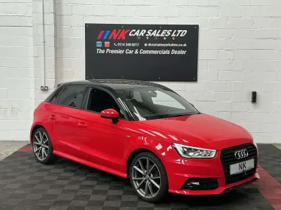Used Audi A1 Sportback Black Edition 150 HP (110 kW) 2016 Red Hatchback