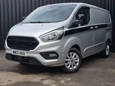 Used Ford Transit Custom Limited 170 HP (125 kW) 2021 Silver Van