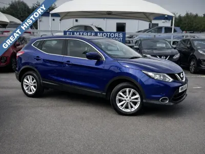 Used Nissan Qashqai Acenta 115 HP (84 kW) 2016 Blue SUV