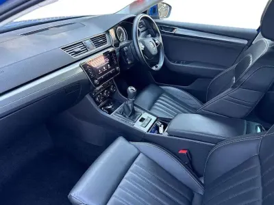 Used Skoda Superb SE L 150 HP (110 kW) 2021 Energy blue Estate