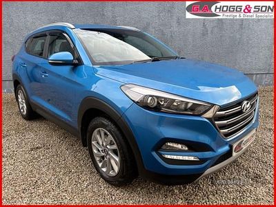 Used Hyundai Tucson SE 116 HP (85 kW) 2017 Blue SUV