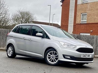 Used Ford Grand C-Max Zetec 125 HP (91 kW) 2017 Silver MPV