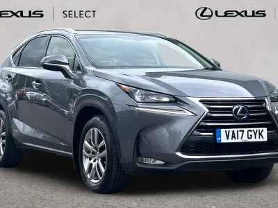 Used Lexus NX300h Luxury Line 195 HP (143 kW) 2017 Mercury grey SUV