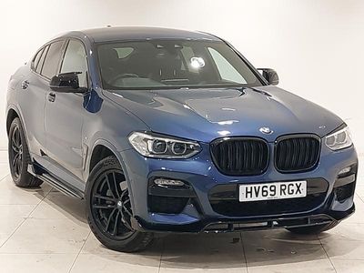 Used BMW X4 M Sport 190 HP (139 kW) 2019 Blue SUV