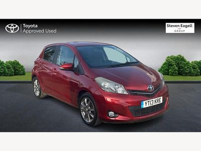 Used Toyota Yaris Multidrive S 2013 Red Hatchback
