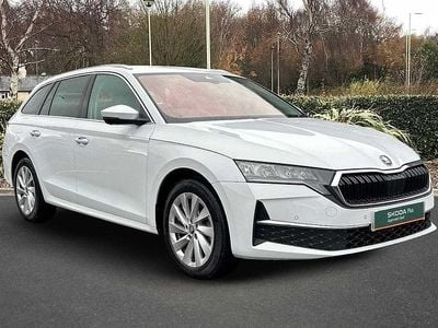 Used Skoda Octavia SE L 148 HP (108 kW) 2025 Moon white metallic Estate