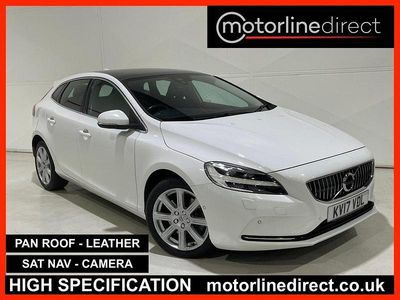 White Used 2017 Volvo V40 Inscription Hatchback | £7,845 (Fair price)