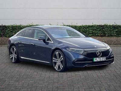 Used Mercedes EQS450+ Exclusive Luxury 244 kW (333 HP) 2022 Blue Sedan
