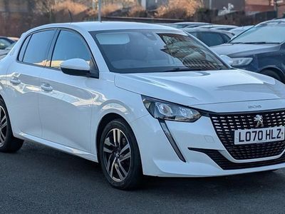 Used Peugeot 208 Allure Premium 102 HP (75 kW) 2021 White Hatchback