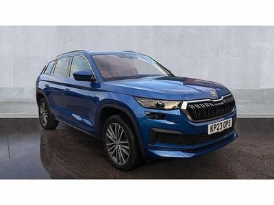 Used Skoda Kodiaq LAURIN & KLEMENT 150 HP (110 kW) 2023 Blue  SUV